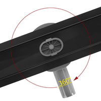 Canalina Di Scarico Neox Pro Black Matt 80