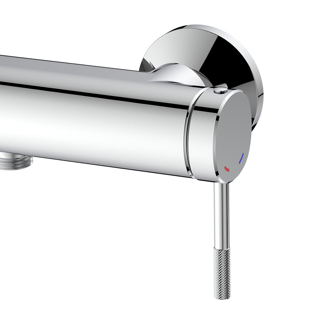 Miscelatore esterno doccia cromato della serie Riviera