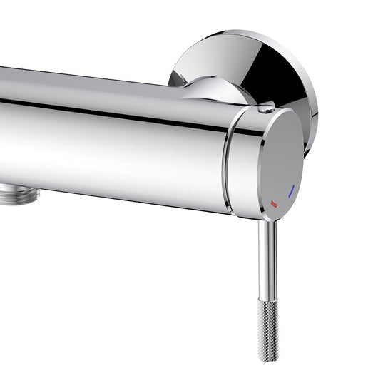 Miscelatore esterno doccia cromato della serie Riviera