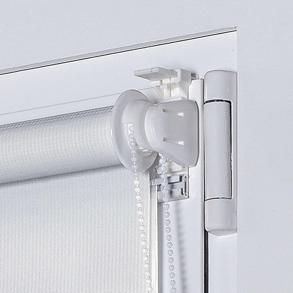 Tenda a Rullo giorno / notte installazione senza foratura EasyFix Bianco 75x180 cm