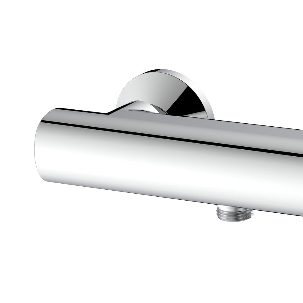 Miscelatore esterno doccia cromato della serie Riviera