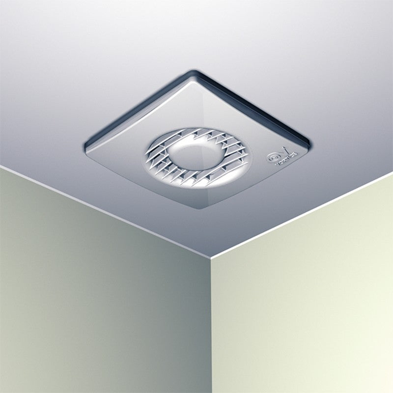 Vortice Aspiratore Elicoidale da muro Ultrapiatto da 100 11123