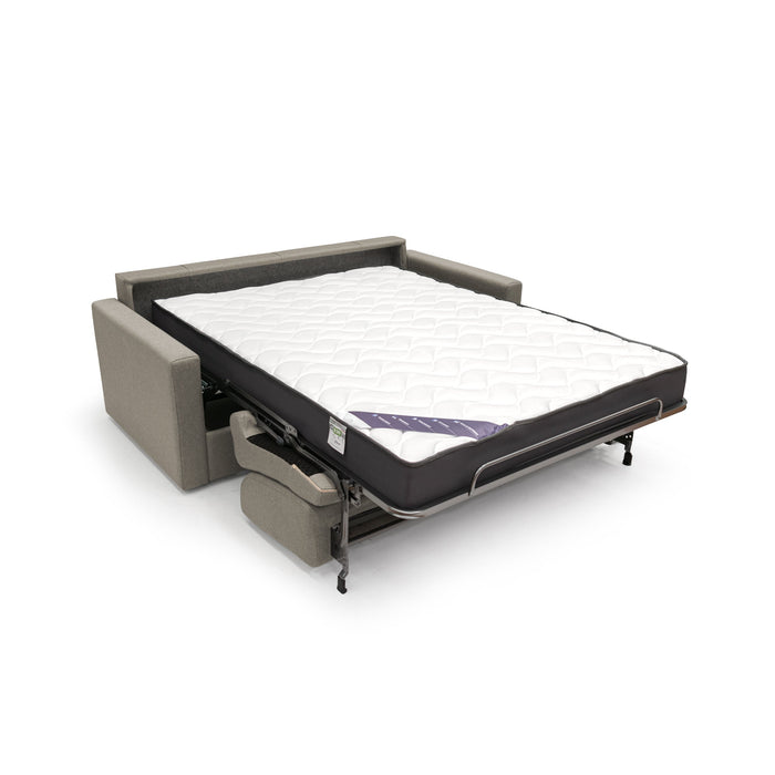 Chris Divano letto matrimoniale tessuto impermeabile 206 cm tortora