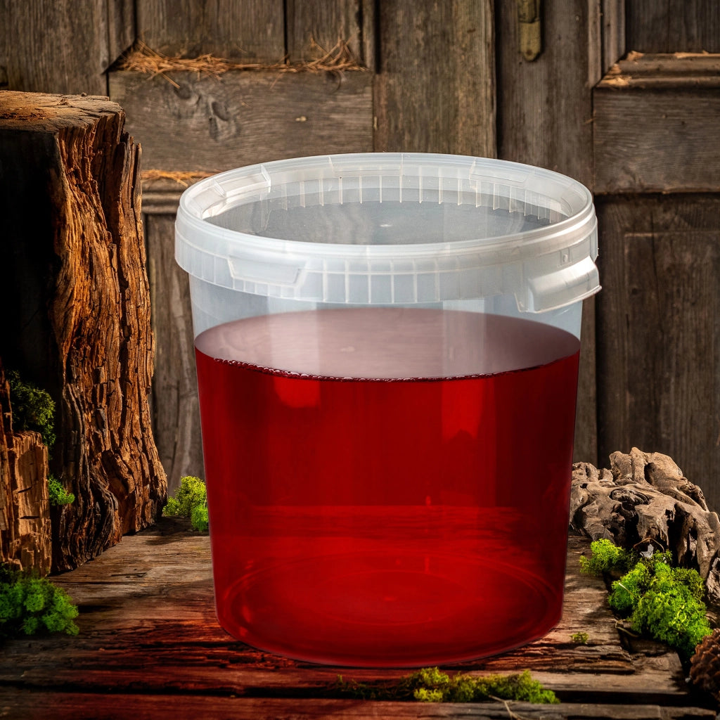 Contenitore per fermentazione KADAX da 33 litri, secchio per vino, liquori e birra con coperchio, fermentatore