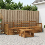 Set di divani da esterno 5 pcs Naturale 3383995