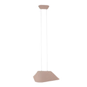 Lampada a sospensione in feltro crema LED 8W Maxlight