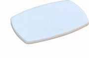 Piattaforma per sapone in pietra naturale bianca - accessorio per la cucina, la camera da bagno e la sala - contenitore per sapone da lavabo