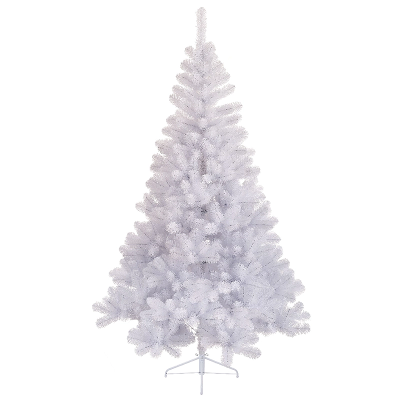 Albero di natale Imperial bianco 147 x H240 cm