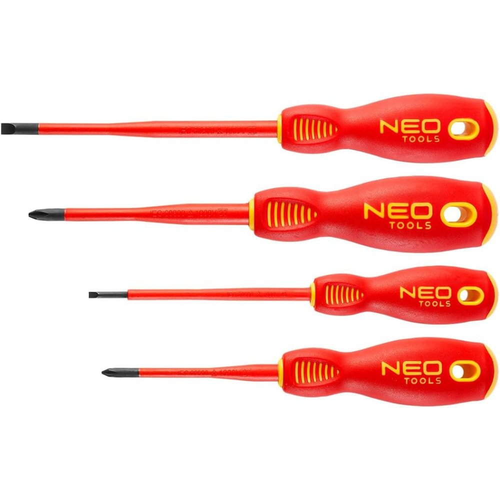 Topex 04-144 cacciaviti 1000v, s set di 4 pezzi