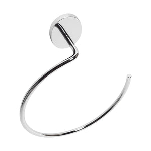 Anello Portasciugamani Bagno Bidet in Acciaio Semplice Bird