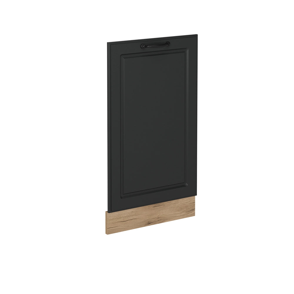 Pannello frontale della lavastoviglie R-Line Antracite rustico/Rovere dorato 45 cm senza piano di lavoro Vicco