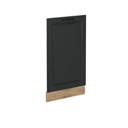Pannello frontale della lavastoviglie R-Line Antracite rustico/Rovere dorato 45 cm senza piano di lavoro Vicco