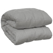Coperta Ponderata Grigia 220x240 cm 11 kg Tessuto