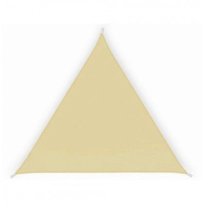 Tenda vela triangolare 3,6x3,6x3,6mt  beige
