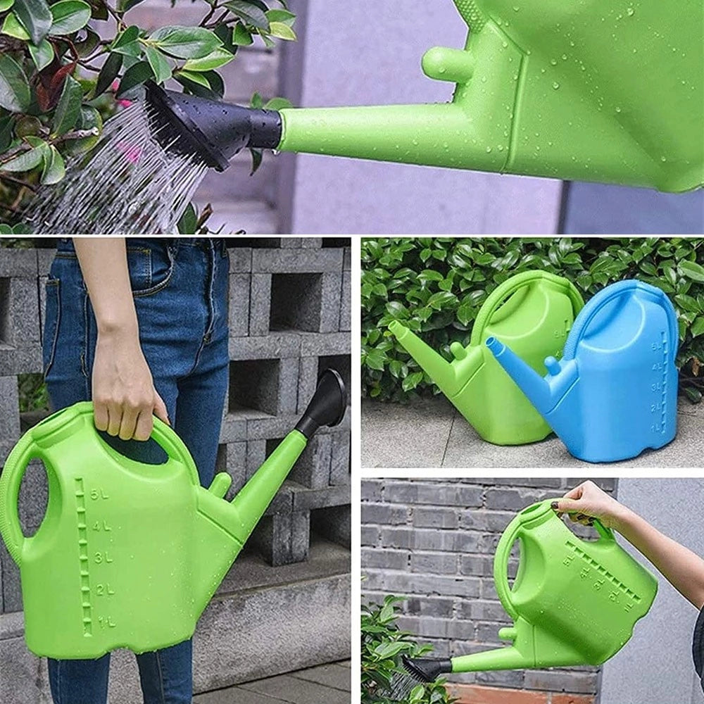 Trade Shop - Annaffiatoio Innaffiatoio Giardinaggio Doccetta Irrigazione Capienza 5l 40x26 Cm -