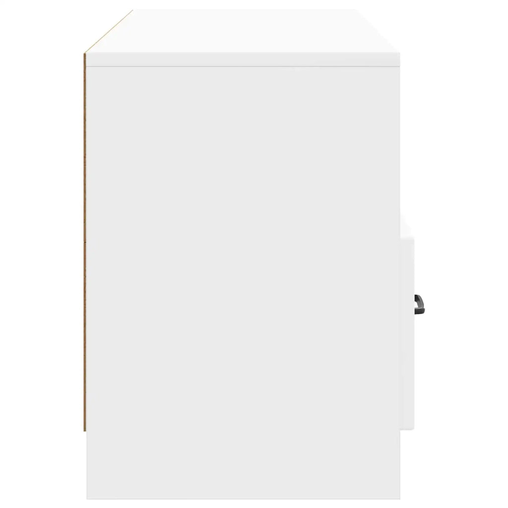 Mobile TV Bianco Lucido 102 x 34,5 x 47 cm Legno ingegnerizzato 895829