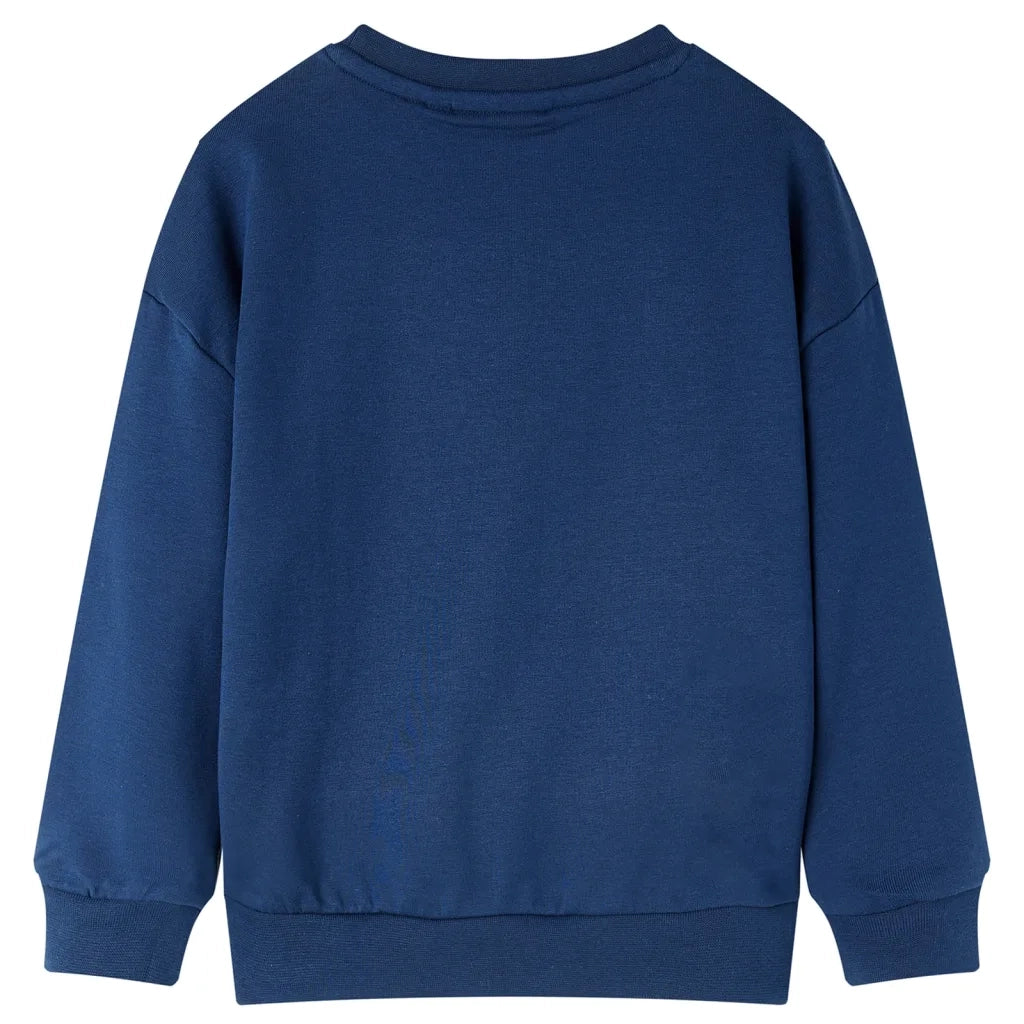 Felpa per Bambini Blu Marino 128 14307