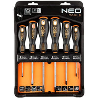 Topex 04-213 set giraviti 6 pezz zzi con supporto ds