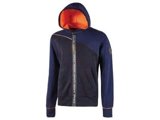 FELPA JUPITER DEEP BLUE- - tg.2XL - 1 pezzi U-POWER