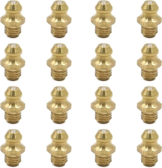 Set di 16 pompe a olio in rame per 1/4-28 thread per la manutenzione e il riparaggio di motocicli e auto.