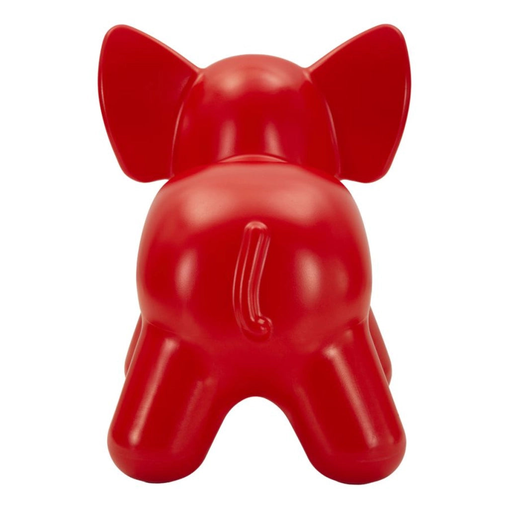Sgabello Basso Elefante 2, Rosso, Plastica, 86x46x56 cm
