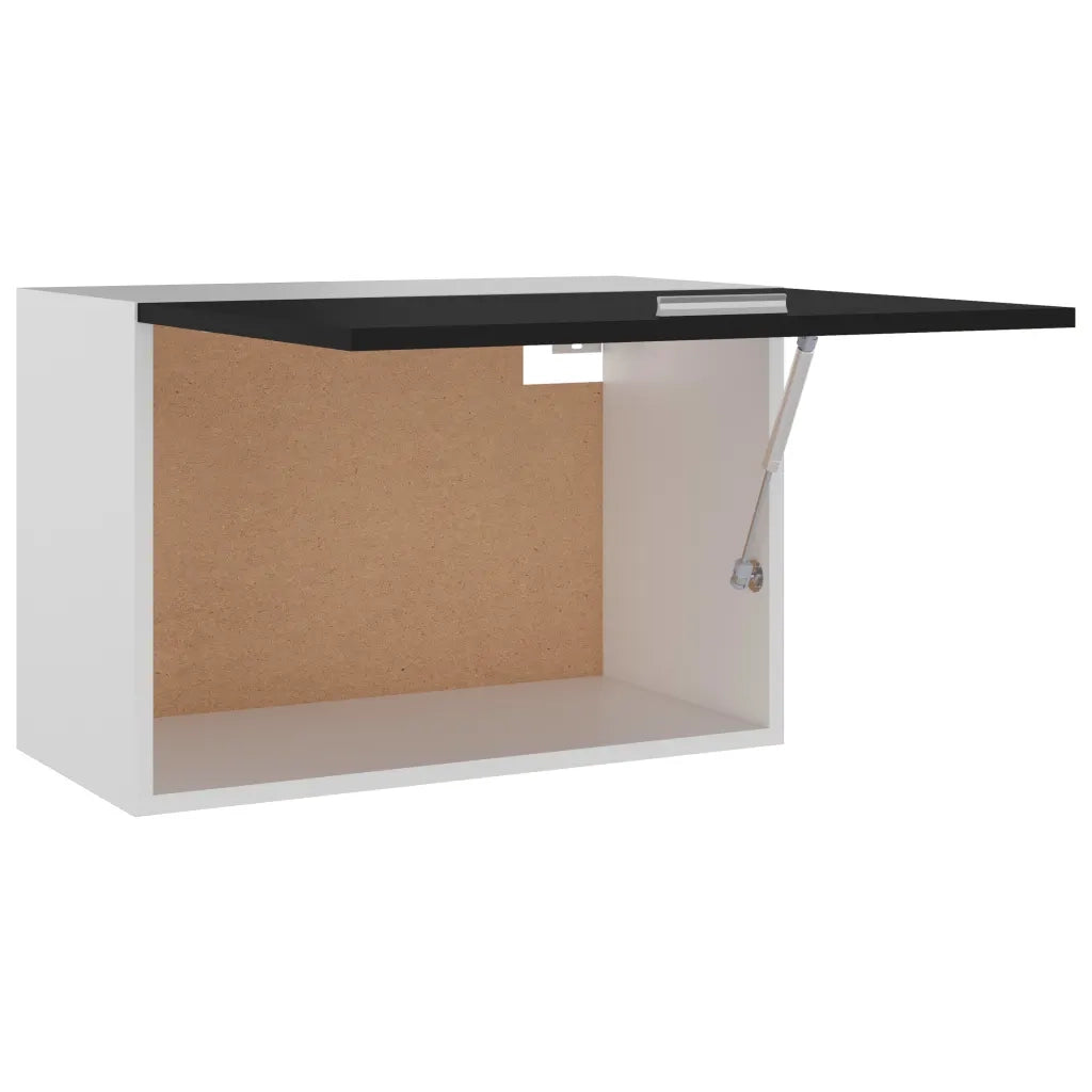 Mobile Pensile “Lyon” Nero 60x31x40 cm in Legno Multistrato 802514