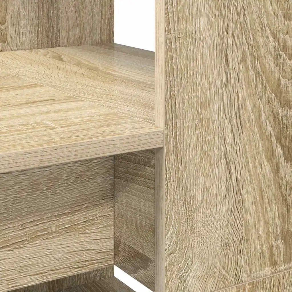 Scrivania Rovere Sonoma 113 x 54 x 120 cm Legno multistrato 869276