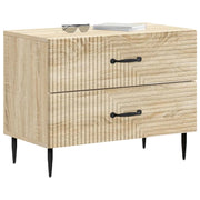 Comodino | Armadio da Notte | Mobiletto da notte con cassetto Rovere Sonoma 62 x 34,5 x 47,5 cm