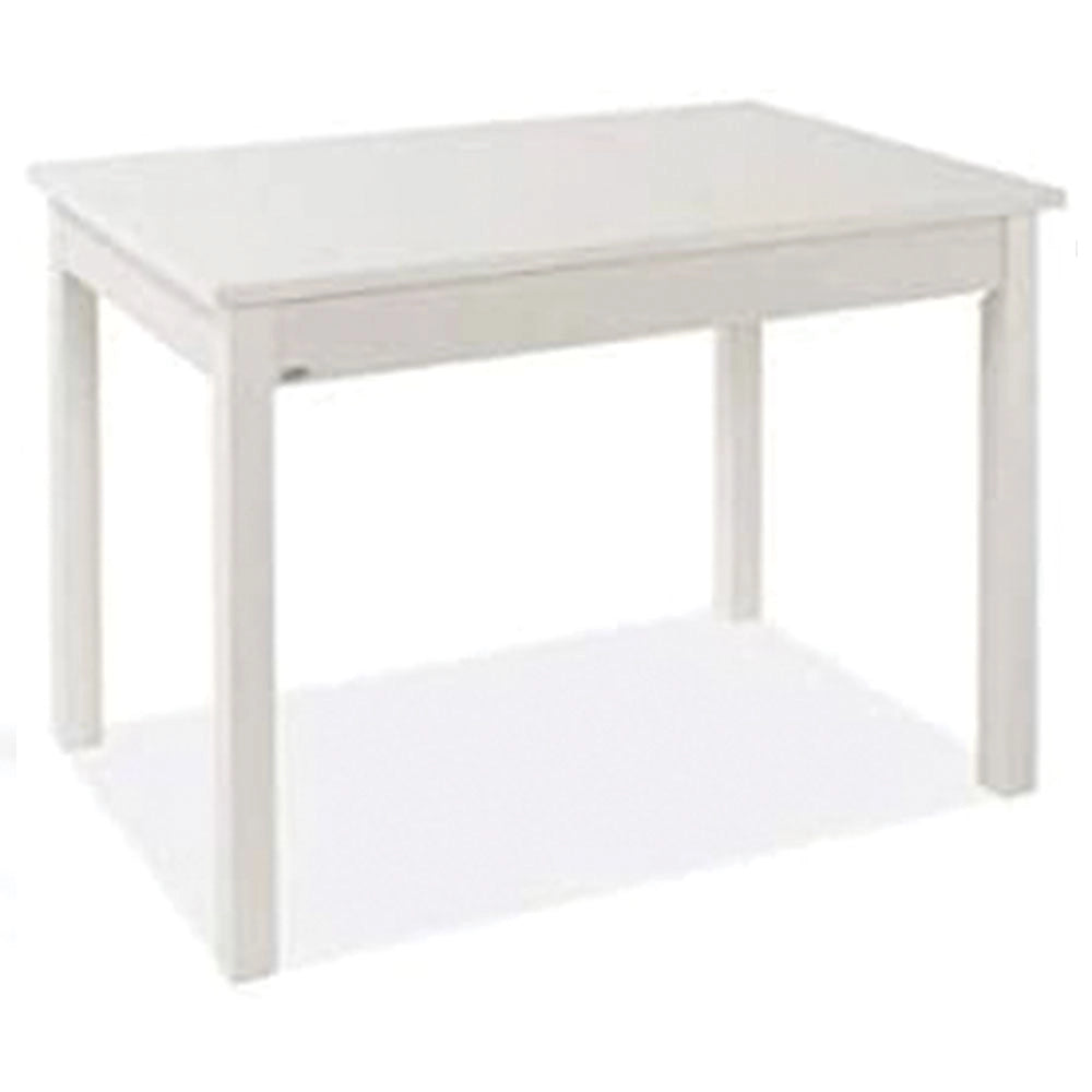 Tavolo Cucina sala pranzo allungabile Bianco Frassino 60x90/120 legno nobilitato