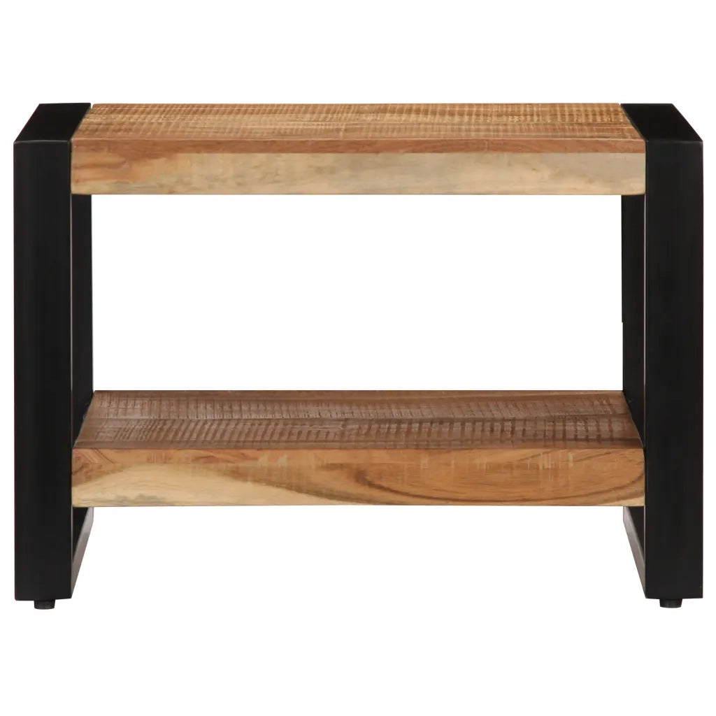Tavolino da CaffÃ¨ 60x60x40 cm in Legno Massello di Acacia cod mxl 56217