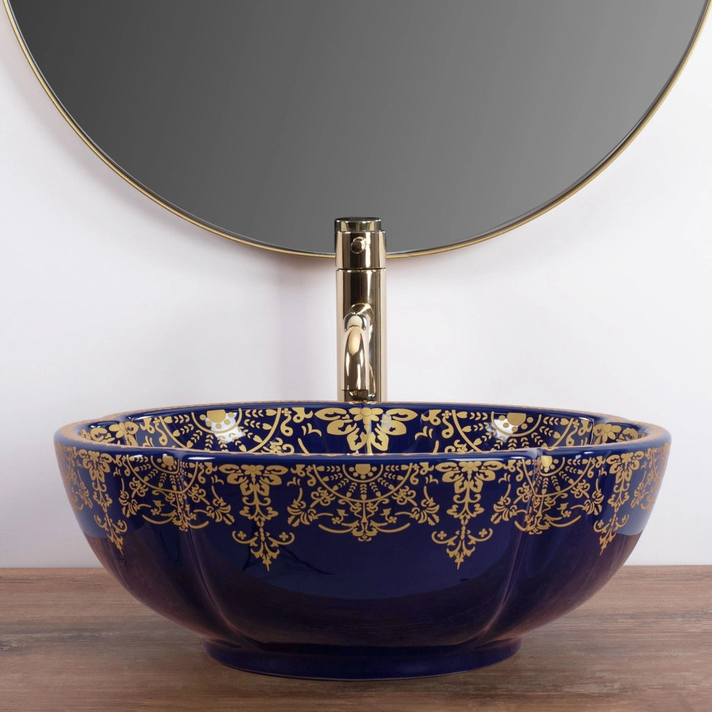 Lavabo Da Appoggio Marina Blue