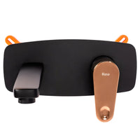 Rubinetto Da Incasso Rea Mild Black Rose Gold + Box