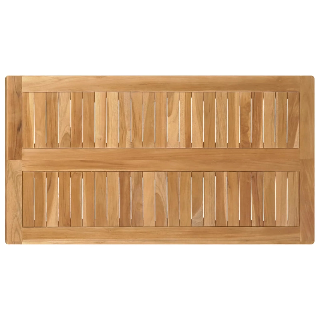 Set Bar da Esterno 5 pcs Non trattato Legno di teak solido 3422499