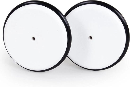 Set di rulli rivestiti in gomma per torre in pelle Littlefoot (laccato bianco)
