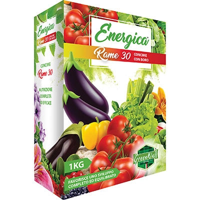 CONCIME POLVERE RAME 30 ENERGICA - KG 1- 2 pezzi