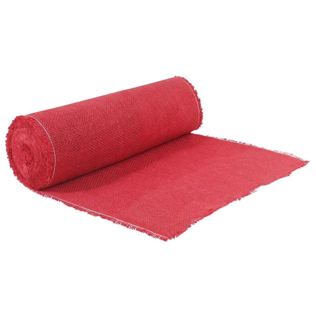 Rotolo di Juta 160 x 1500 cm Rosso 42012178