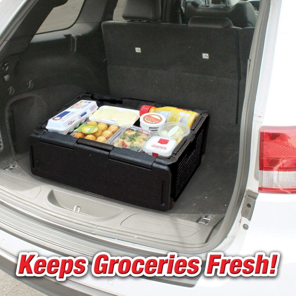 Trade Shop - Chill Chest Contenitore Frigo Pieghevole Raffreddamento Frigorifero Portatile -