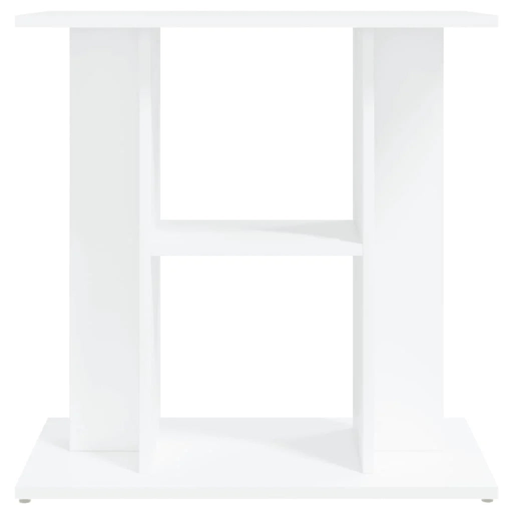 Base per mobiletto per acquario 60 x 30 x 60 cm legno ingegnerizzato bianco 02_0045055