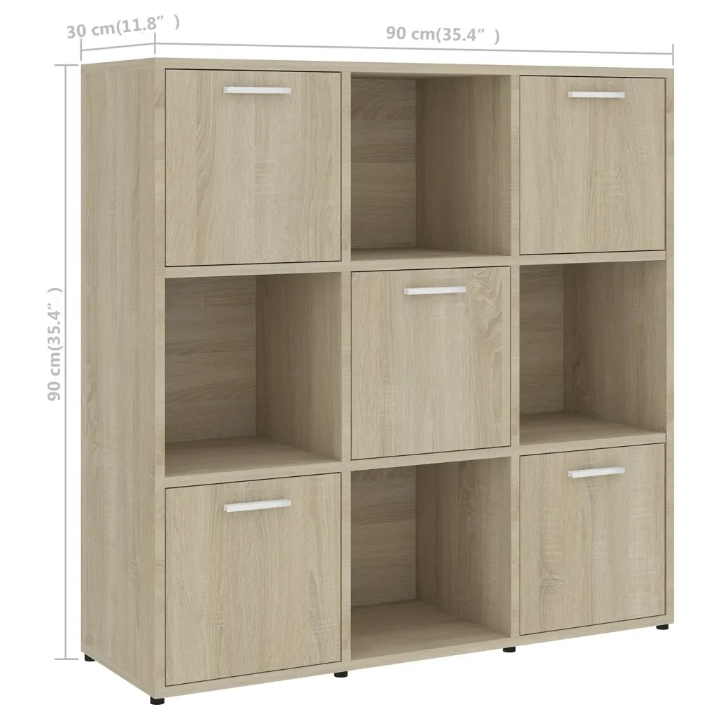 Libreria Rovere Sonoma 90x30x90 cm in Truciolato cod mxl 62583