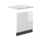 Vicco Pannello frontale Bianco lucido 60 cm , PL Marmo