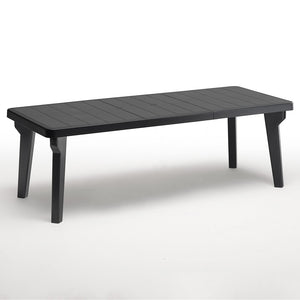 tavolobergen cm 160/220x90x74h antracite cod:ferx.3410