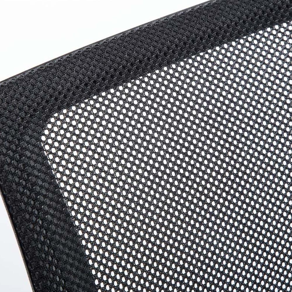 Poltrona Sedia Presidenziale da Ufficio Direzionale Girevole Traspirante Nero