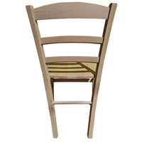 Sedia paesana massello grezza