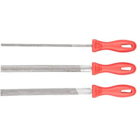 Topex 06a630 lima in acciaio, se set 3 pezzi