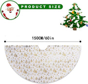 Abbraccio di Natale - coperta - mantella di Natale 150cm, cuscino di Natale, mantellina di Natale, calzini di base di Natale (oro)
