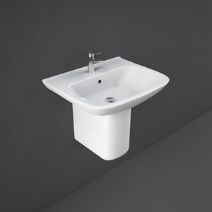 Semicolonna per lavabo - Serie River