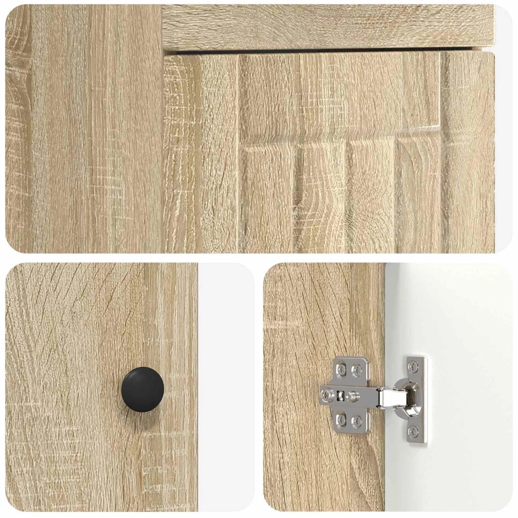 Mobile da bagno con lavabo Rovere Sonoma 42 x 40 x 84,5 cm