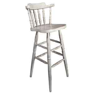 sgabello old america shabby chic