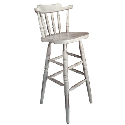 sgabello old america shabby chic