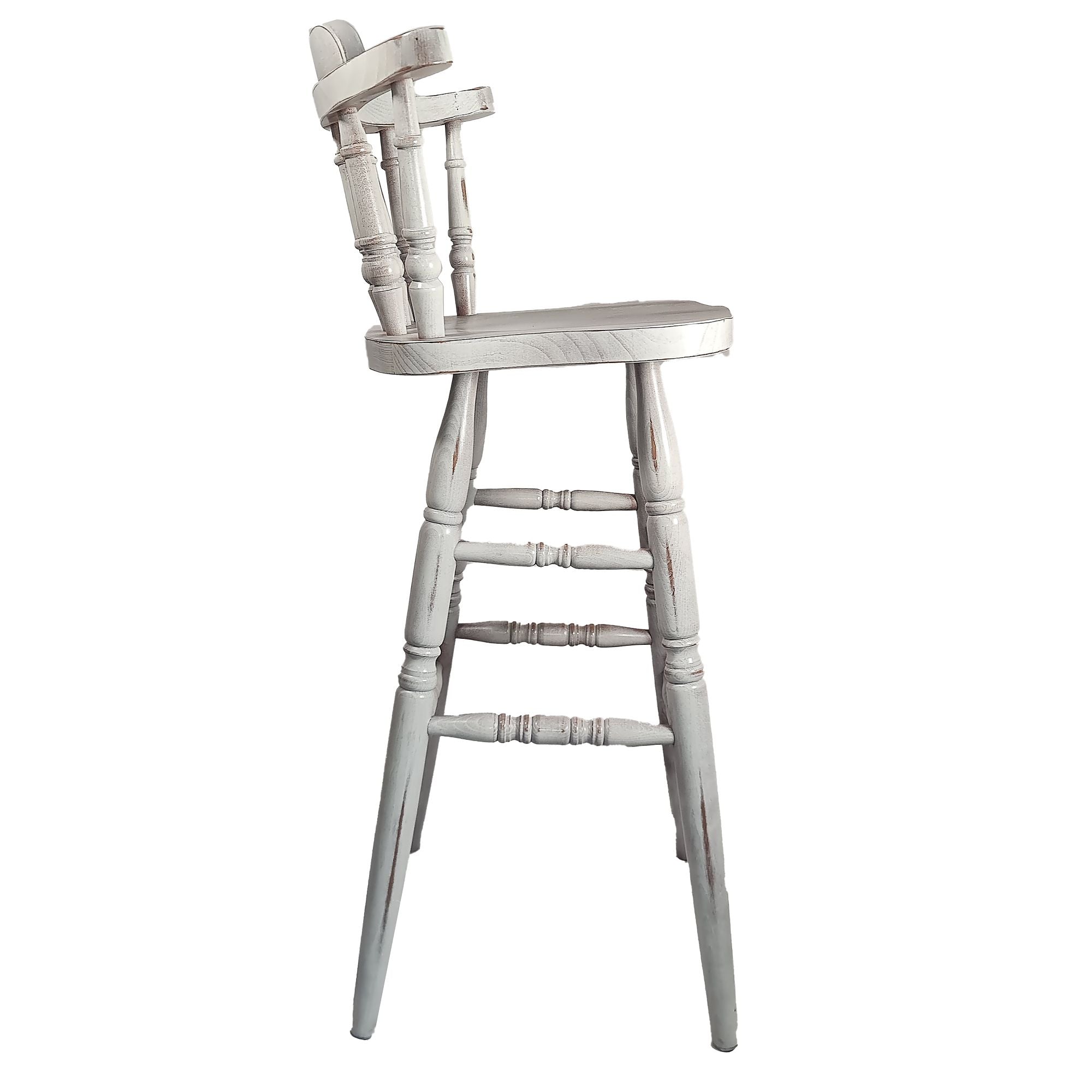 sgabello old america shabby chic